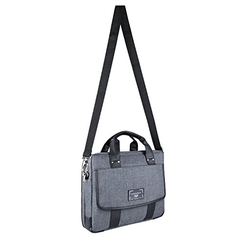 Maletín Vangoddy para laptop 11 pulgadas gris miniatura 5