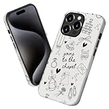 Case for iPhone 14 Pro Max,Future Bride White Phone Case Military-Grade Drop Protection Cover for Women Girl - Frosted