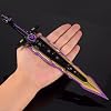 Superbuybox Valorant Blade of Chaos Metal Martial Arts Knife, Game Collection, Desk Room Decoration, Backpack Pendant Gift