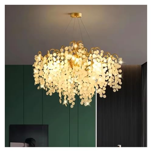 Candelabro colgante de diseño elegante para techos de salón