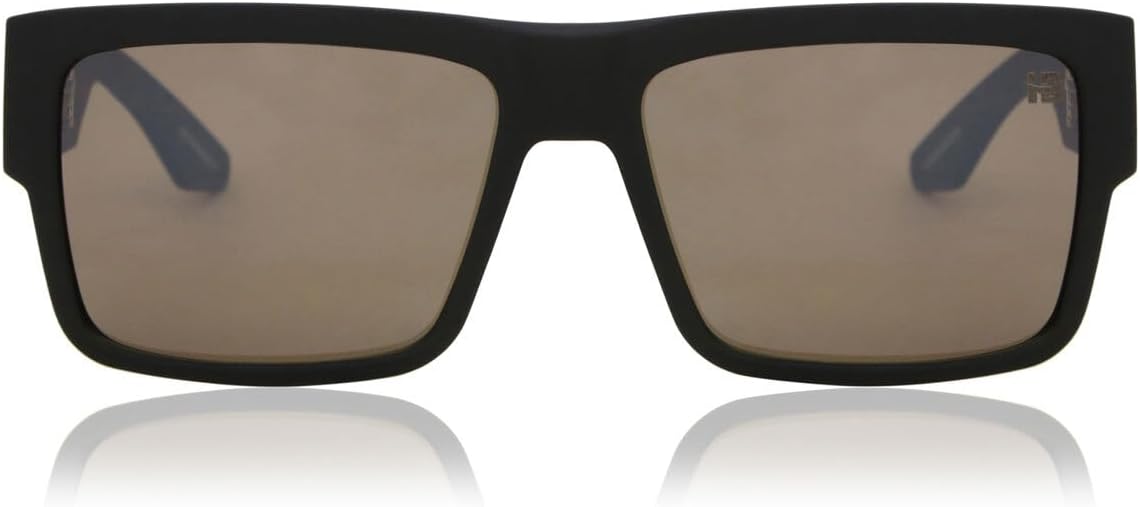 SPY Cyrus Soft Matte Black - Happy Boost Polar Black Mirror