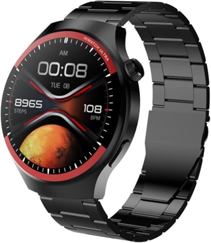 Qatteeey - Reloj inteligente con pantalla grande HD de 1.6 pulgadas, impermeable IP68, 7 modos deportivos, monitoreo de salud 24 horas, frecuencia cardíaca y sueño, llamadas Bluetooth, compatible con Qatteeey - Reloj inteligente con pantalla grande HD de 1.6 pulgadas, impermeable IP68, 7 modos deportivos, monitoreo de salud 24 horas, frecuencia cardíaca y sueño, llamadas Bluetooth, compatible con