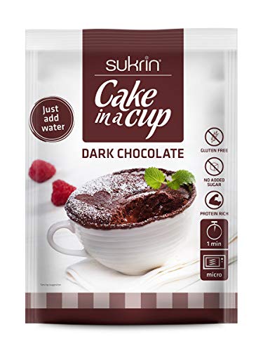 Bizcocho en Taza Chocolate Negro Sukrin 75 g Cover