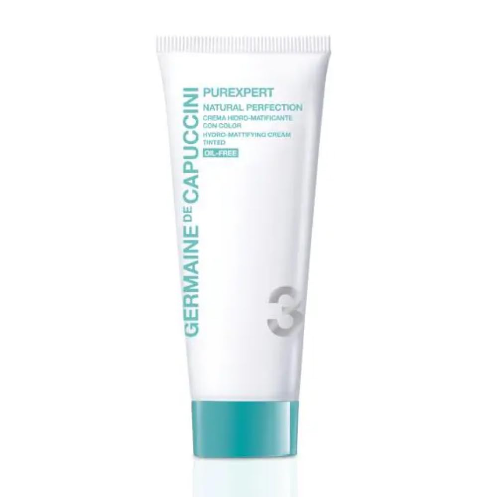 Germaine de Capuccini, Purexpert Face Cream I Natural Perfection Oil-Free, Mattifying Cream with Colour, Reduces Pores