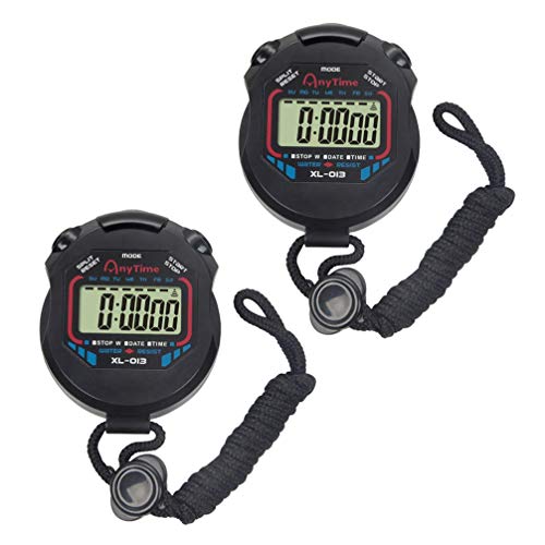 2 Unidades cronômetro temporizador digital timer digital relógio esportivo relogio esportivo relógio