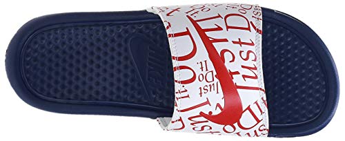 Nike Wmns Benassi JDI Print, Infradito Donna, Deep...