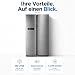 Midea Side-by-Side Kühlschrank 592 L, No Frost, WiFi-Steuerung, 37 dB