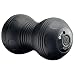 LifePro 4-Speed Vibrating Massage Ball - Peanut Massager Combines Lacrosse Ball with Vibrating Foam Roller | Revolutionary Vibranting Roller for Deep Tissue Trigger Point Therapy (Black)