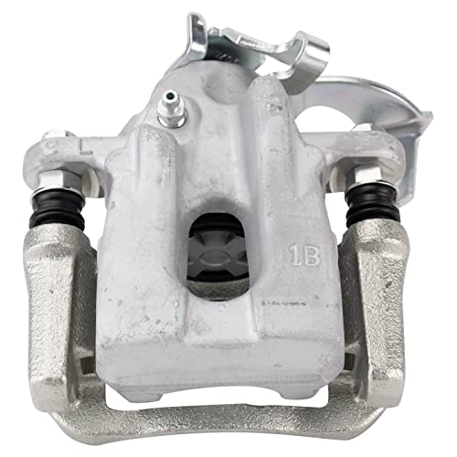 Image of TRQ Rear Left Brake Caliper w /Bracket Drivers Side