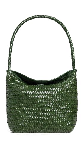 Madewell Women's Woven Shoulder Bag, Golf Green, One Size