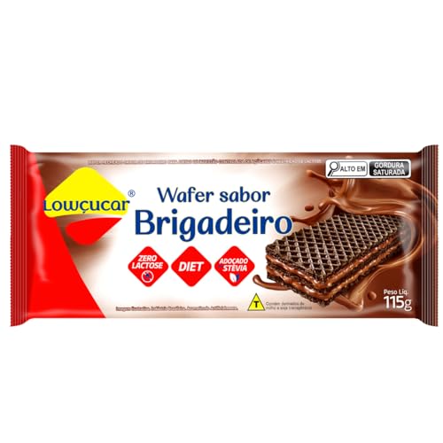 Wafer Zero Acucar Low Brigadeiro 115G