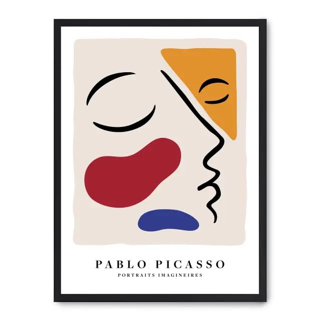 Cuadro Picasso Portraits FASE5 : Tableau de Décoration Murale Artistique