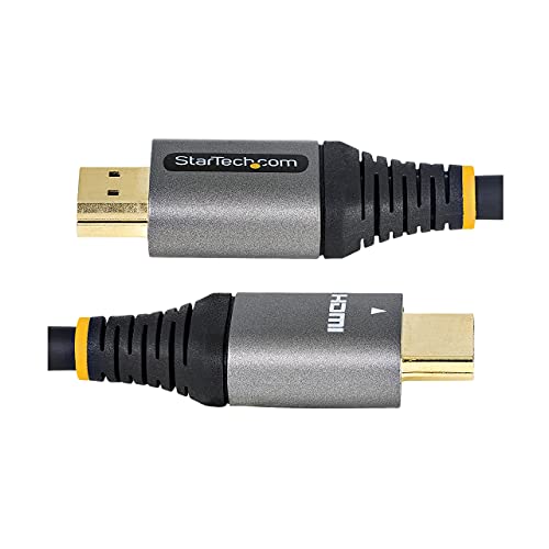 StarTech.com 13.1ft (4m) HDMI 2.1 Cable 8K, Certified Ultra High Speed HDMI Cable 48Gbps, 8K 60Hz/4K 120Hz HDR10+ eARC - Image 3