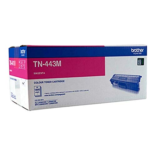 Toner Brother TN-443M d'origine Magenta, l'excellence de l'impression laser couleur haut rendement