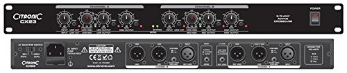 Crossover, actif, 2/3 voies | Unités d'effets audio visuel, 1 x Qté – CX23