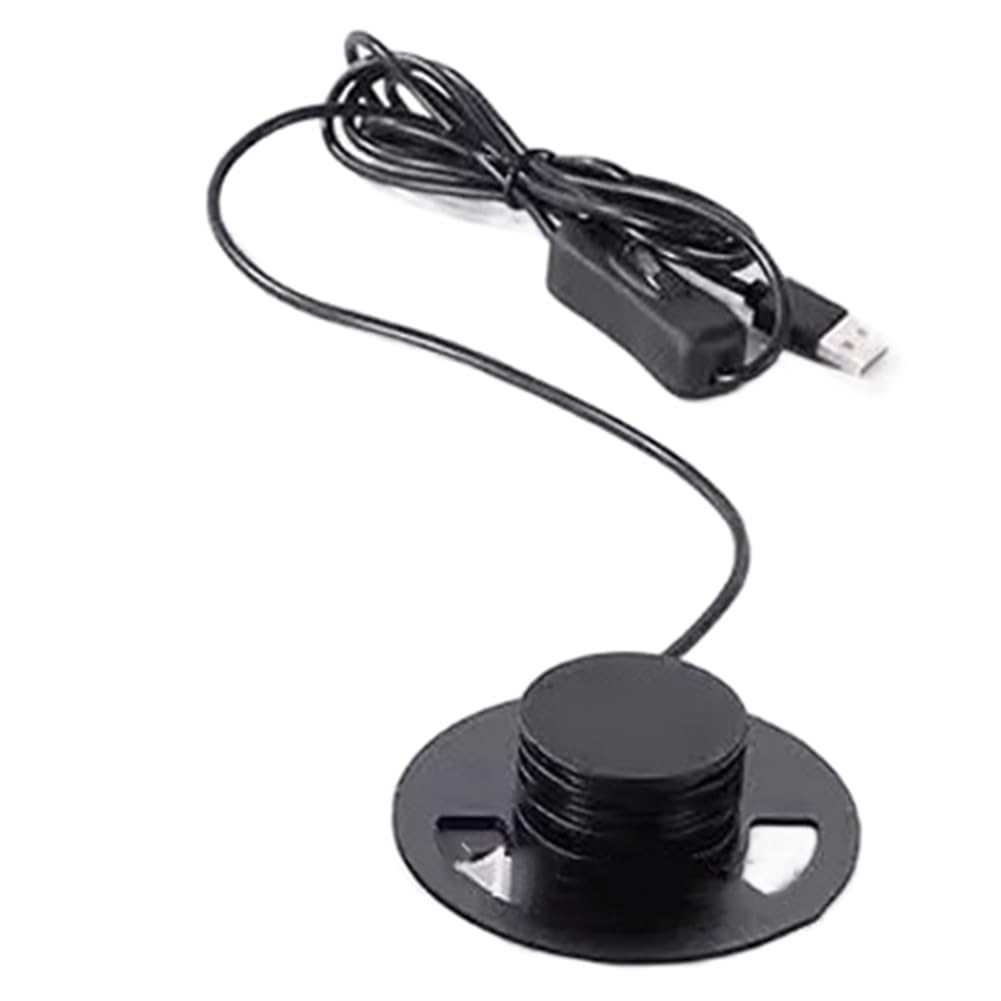 CTRLZS Ventilated Hydroponic Aquatic Terrarium Grow Light LED Moss Plant Light-D10/12/15/20cm USB Eco Bottle Lamp 5W 10cm