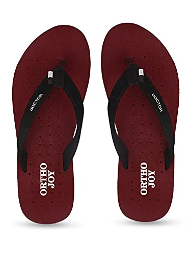 Image of ORTHO JOY Doctor Orthopedic Slippers For Ladies Daily Use /mcr chappals for women