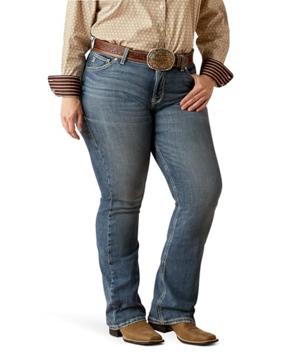 ARIAT Women's Perfect Rise Brittany Boot Cut Jeans3