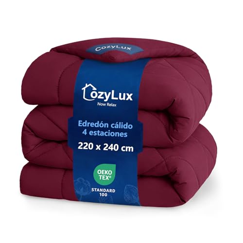 CozyLux Edredon Cama 150 Relleno Nórdico