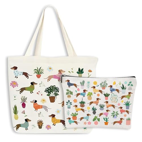 HTTDSLF Bolsa de Lona para Mujer, Bolso Shopper Reutilizable