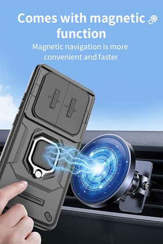 SEAHAI Case for Realme 12X 5G / Realme 12 5G, Ultra-thin Protective Silicone TPU Shockproof Hybrid Hard PC Back Phone Cover - Image 4