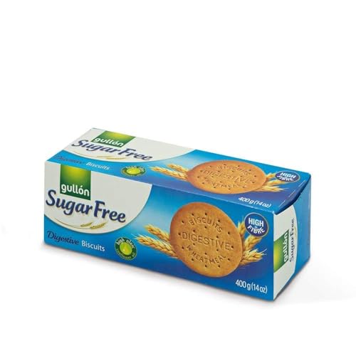 Gullon Sugar Free Digestive Cookie 400g (Pack of 4) - Thumbnail 5