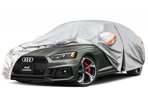 Produktbild von Autoabdeckung Outdoor FüR Audi S8 D3, 2002-2009, Autoabdeckung Vollgarage Abdeckplane, Auto Abdeckplane Wasserdicht, Hagelschutz Atmungsaktiv, Mit Reißverschluss (Color : A1, Size : With Cotton