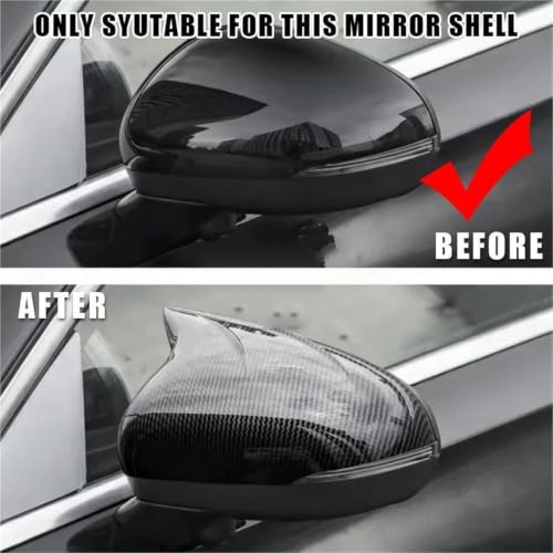 Couvercle Rétroviseur Benz Classe A Protection Anti-Rayures Gloss Black - 3