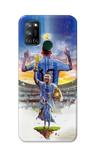 Image of Printed Hard Back Cover for Realme 7i Back Cover (Famous Football Player -J2) -190724(EA)