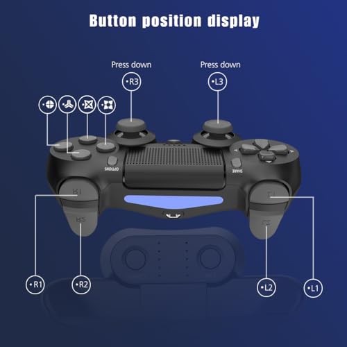 Drili MZ-1350 Paddles For Ps4 Controller, Back Button Attachment For Ps4 Controller, Turbo Function/Memory Function/Plug And Play thumb #3
