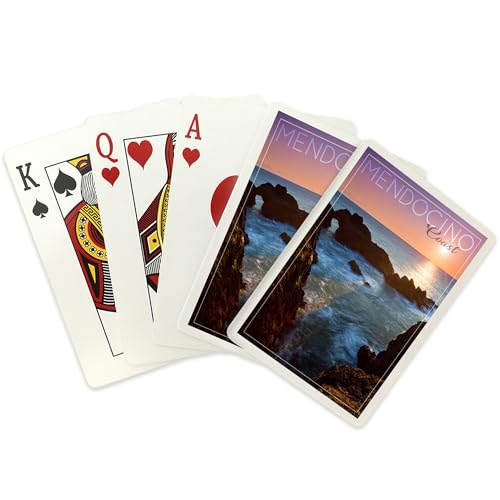 Baraja Poker Mendocino Coast California 52 Cartas miniatura 2