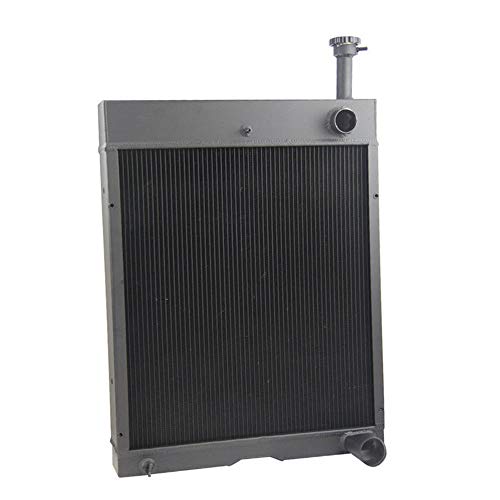 OzCoolingParts 71611C1 International Tractor Radiator, 5 Row Core All Aluminum Radiator for New International Tractor 766 886 966 986 1066 1086 1466 1486 +, 71611C1, 121725C1