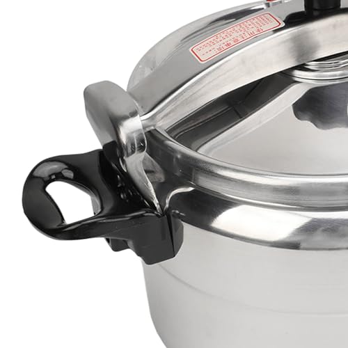 Panela de Pressão Durável de Liga de Alumínio Com Tampa Aberta Giratória para Uso Doméstico, Fogão a