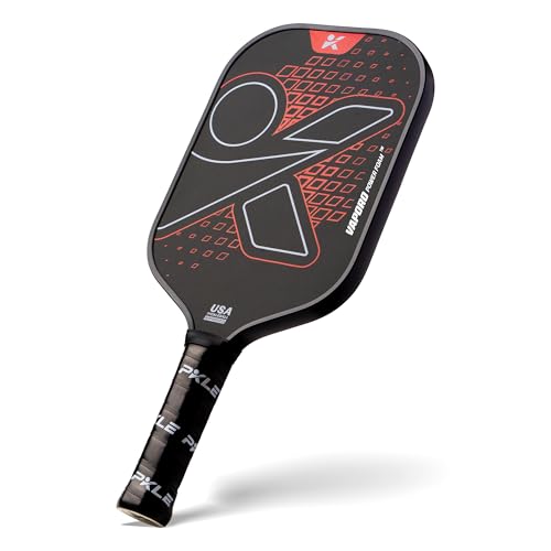 Image of PowerFoam 16mm Gen 4 Pickleball Paddle, Foam Core with EVA Stability Layer, T700 Raw Carbon Fiber CFS Surface, Thermoformed Unibody, USAP Approved
