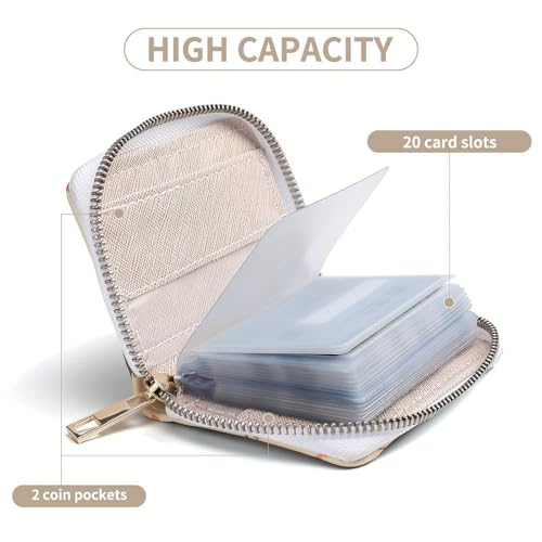 Racing Horses Horseraces Small Business Credit Card Holder Wallet with 20 Card Slots Case Coin Purse Pouch 7