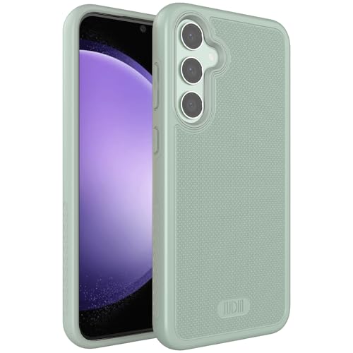 Coque Samsung Galaxy S23 FE TUDIA MergeGrip double couche vert