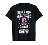 Photo Gallery anime e caffè, solo una ragazza che ama anime maglietta Photo Gallery anime e caffè, solo una ragazza che ama anime maglietta