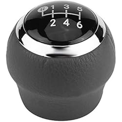 Bateria Toyota Yaris 2008 perilla de cambio de marcha del coche cuero artificial automotriz 6 velocidades perilla de palanca de cambio de marcha apta para Toyota Corolla Verso Auris Yaris RAV4 2007 2008 2009 2010 2011 20