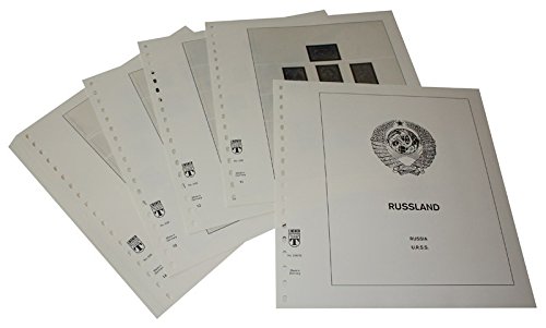 Feuilles pré-imprimées Russie LINDNER pour classer et protéger les timbres anciens 1923-1934