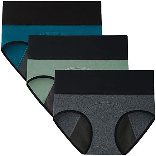 INNERSY Menstruation Unterwäsche Damen Periodenunterwäsche Auslaufsicher...