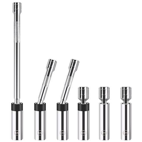 Cupbunny 6-Piece Spark Plug Socket Set with Thin Wall