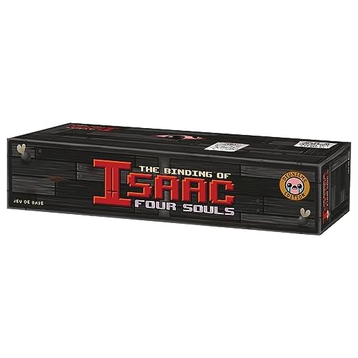 Asmodee Funforge Binding of Isaac : Four Souls- Jeux de société - Jeux de Cartes à partir de 14 Ans - 4 Joueurs et + - Version française
