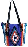 38,1 x 43,2 cm (B x H) CHALLENGER Damen Western handgewebte Wolle Rodeo Cowgirl Handtasche Schultertasche 103AA07