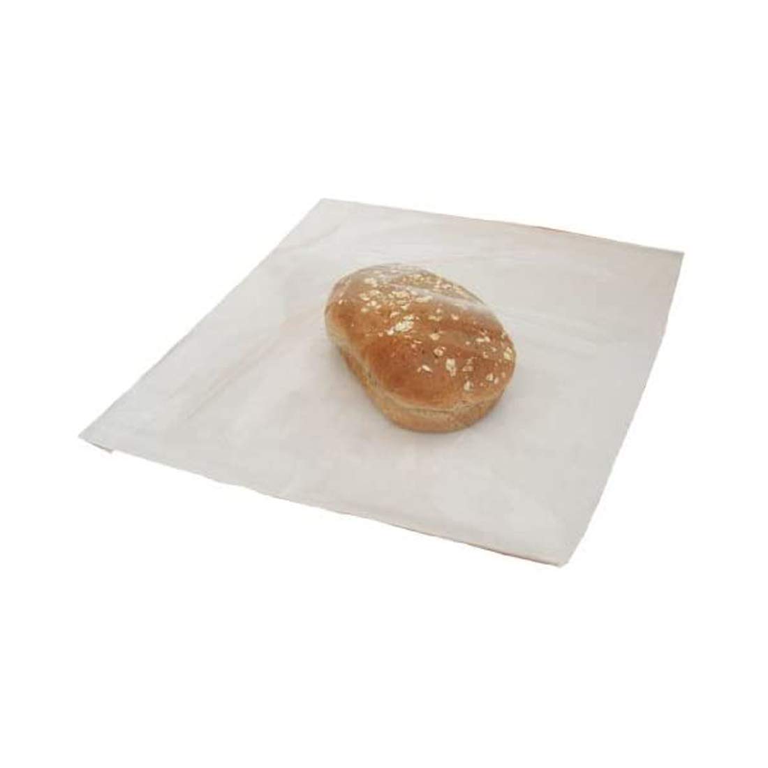 1000 Clear Film Fronted Food Sandwich Sweet Paper Bags 10"x10" (250mmx250mm)