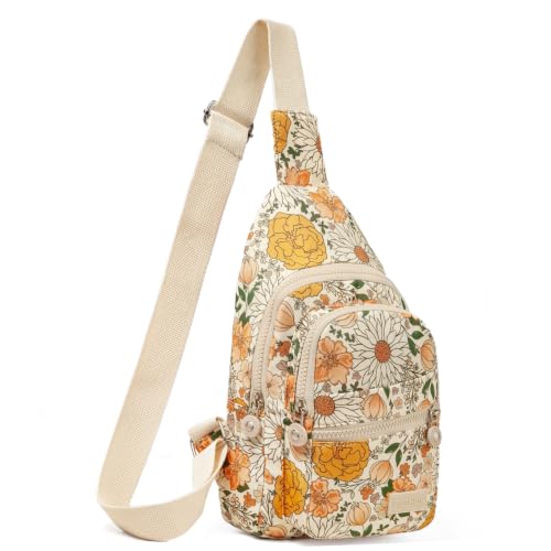 Image of Banelu Small Sling Backpack Crossbody Bags for Women Men, Sling Bag Cross Body Bag Fanny Packs Crossbody Purses