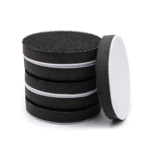 6 Pack 3 Inch Interface Pads - Foam Sanding Pads for Orbital Sander