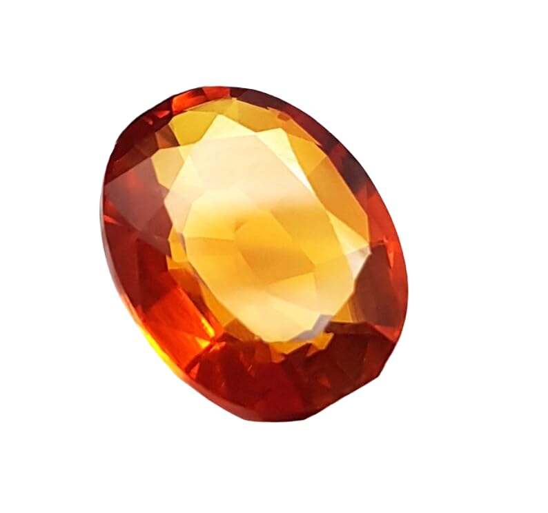 Saphir jaune pour fabrication de bijoux, gemme naturelle ovale 16x12x6mm pour collier DIY