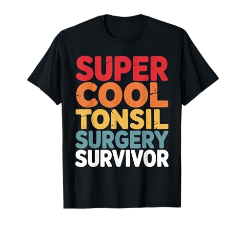 Funny Tonsil Art for Men Women Kids Post Tonsillectomy T-Shirt