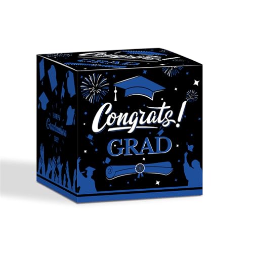 Montesy Graduation Season Decorative Voting Box Party and Holiday Decors Cardboard Easy Assembly for School Event and Parties