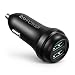 Produktbild RAVPower Kfz-Ladegerät Turbo 36 W Dual QC3.0 USB Port Auto-Ladegerät 2-Port Quick Charge 3.0 Ladeadapter für Smartphone, Tablet, Digitalkamera, iPhone X/XR/XS Max, iPad mini/Air/Pro 2018, Galaxy S9/S8